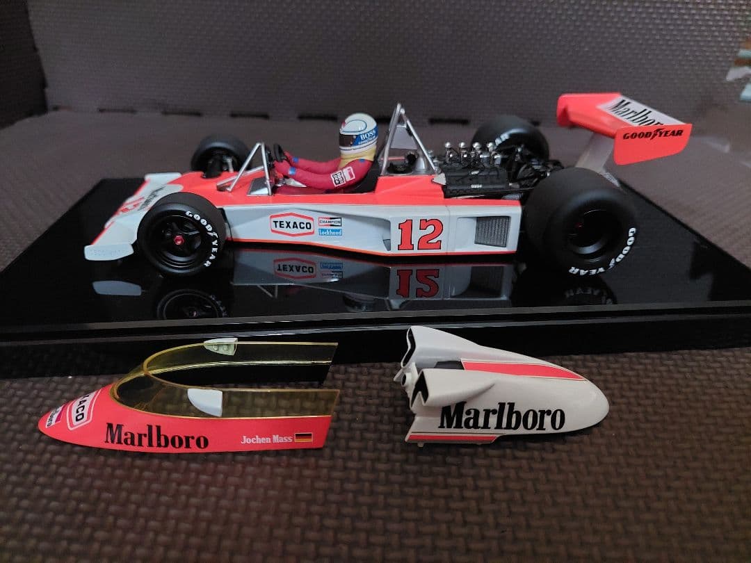 PMA 1/18 ＃１２ マクラーレン M23 J・マス　Marlboloロゴ