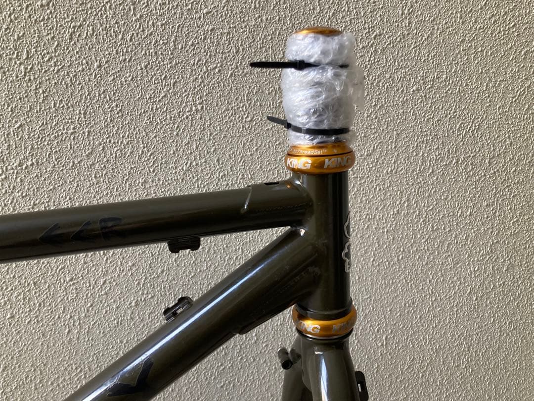 廃盤品Surly ECR フレーム+ヘッドパーツ（クリスキング）サーリー　29+