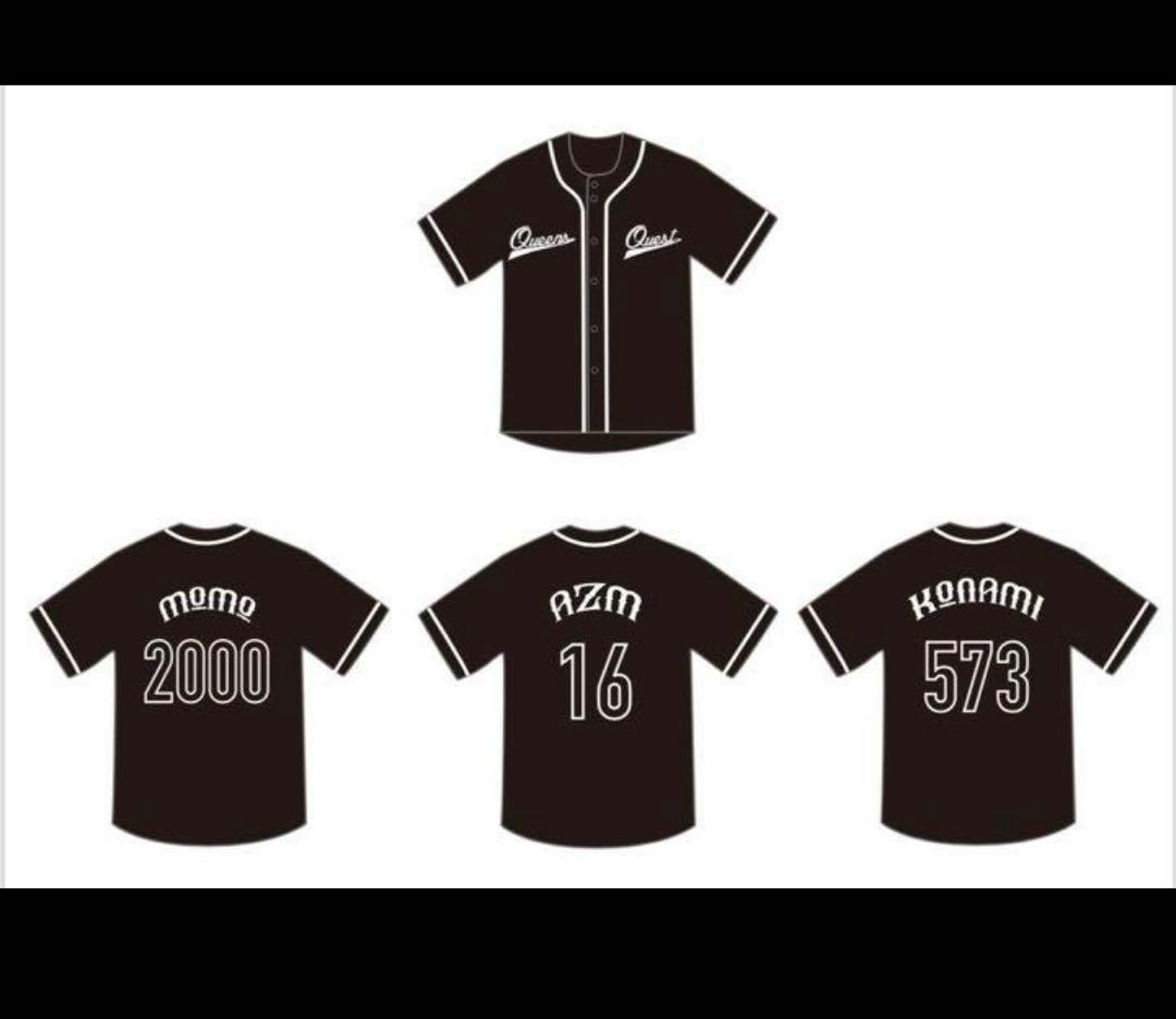 渡辺桃　クイーズクエストベースボールシャツ　スターダム　STARDOM