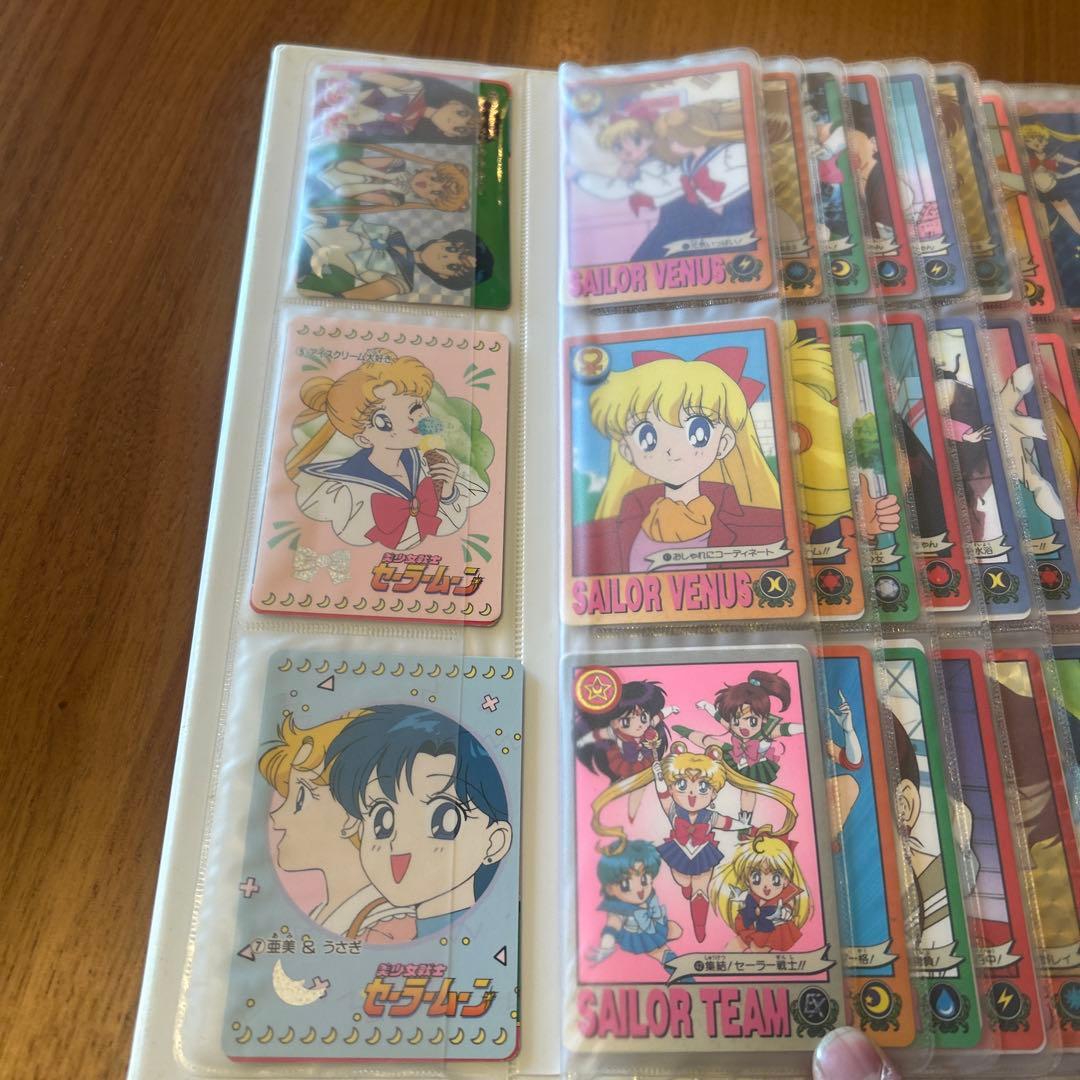 美少女戦士セーラームーンR ヒーローコレクションアルバム&カード まとめ売り！