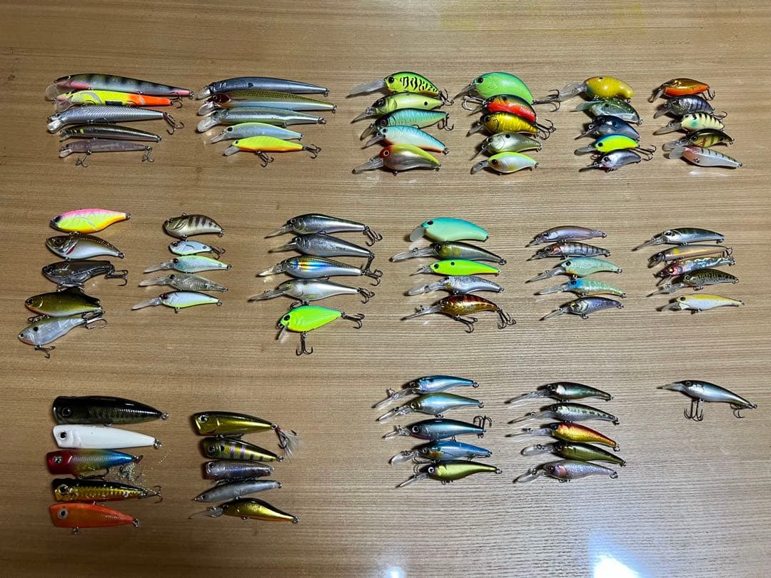 ハードルアー　81個セット＋おまけつき