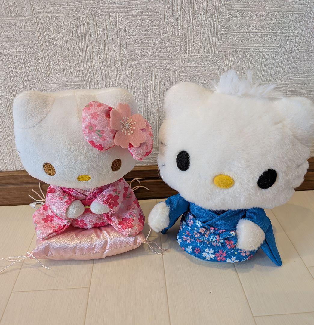 ハローキティ　着物　ぬいぐるみ　和服　まねっこダニエル　まとめ売り☆　サンリオ