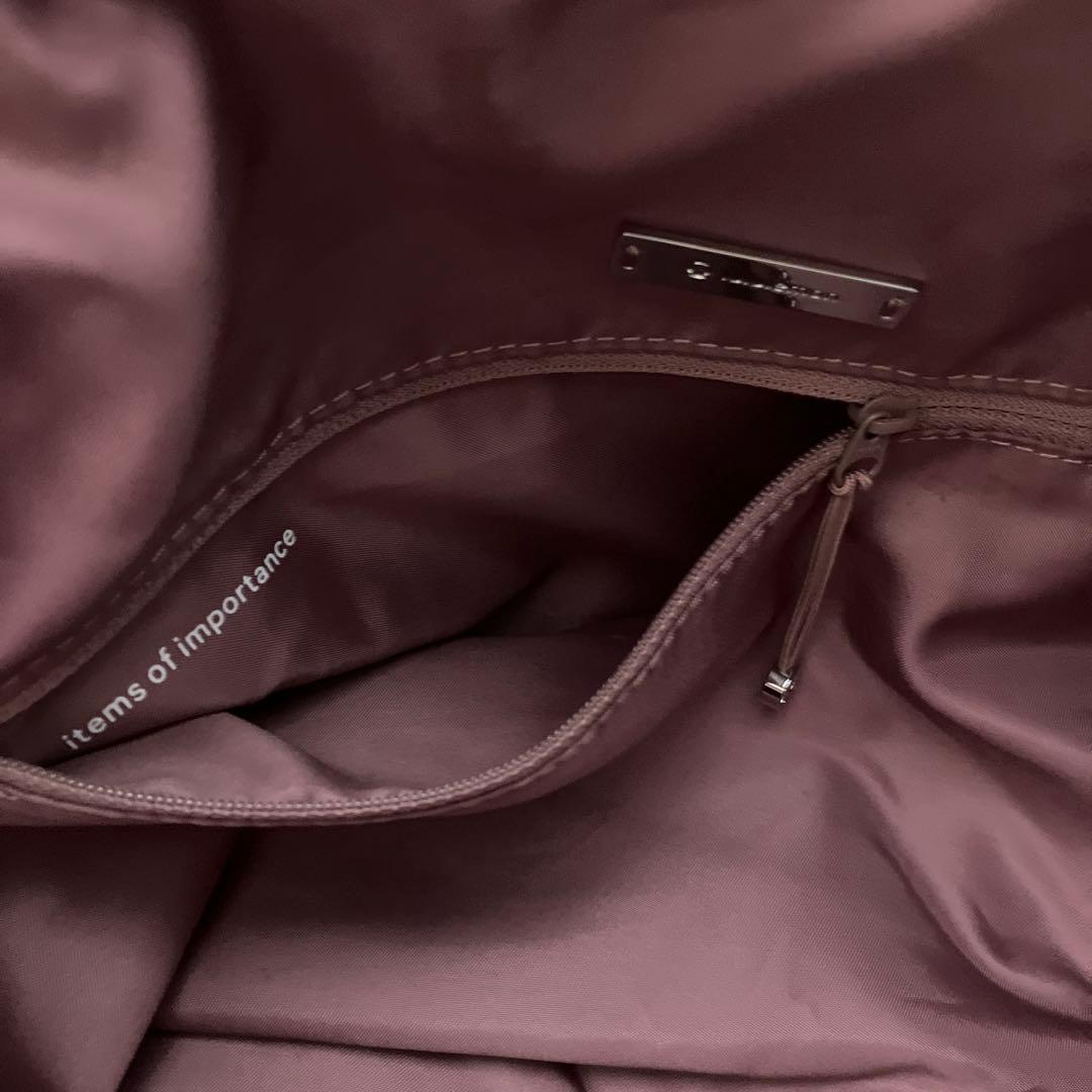 ルルレモン　くすみピンク　ミニボストンショルダーバッグ♡