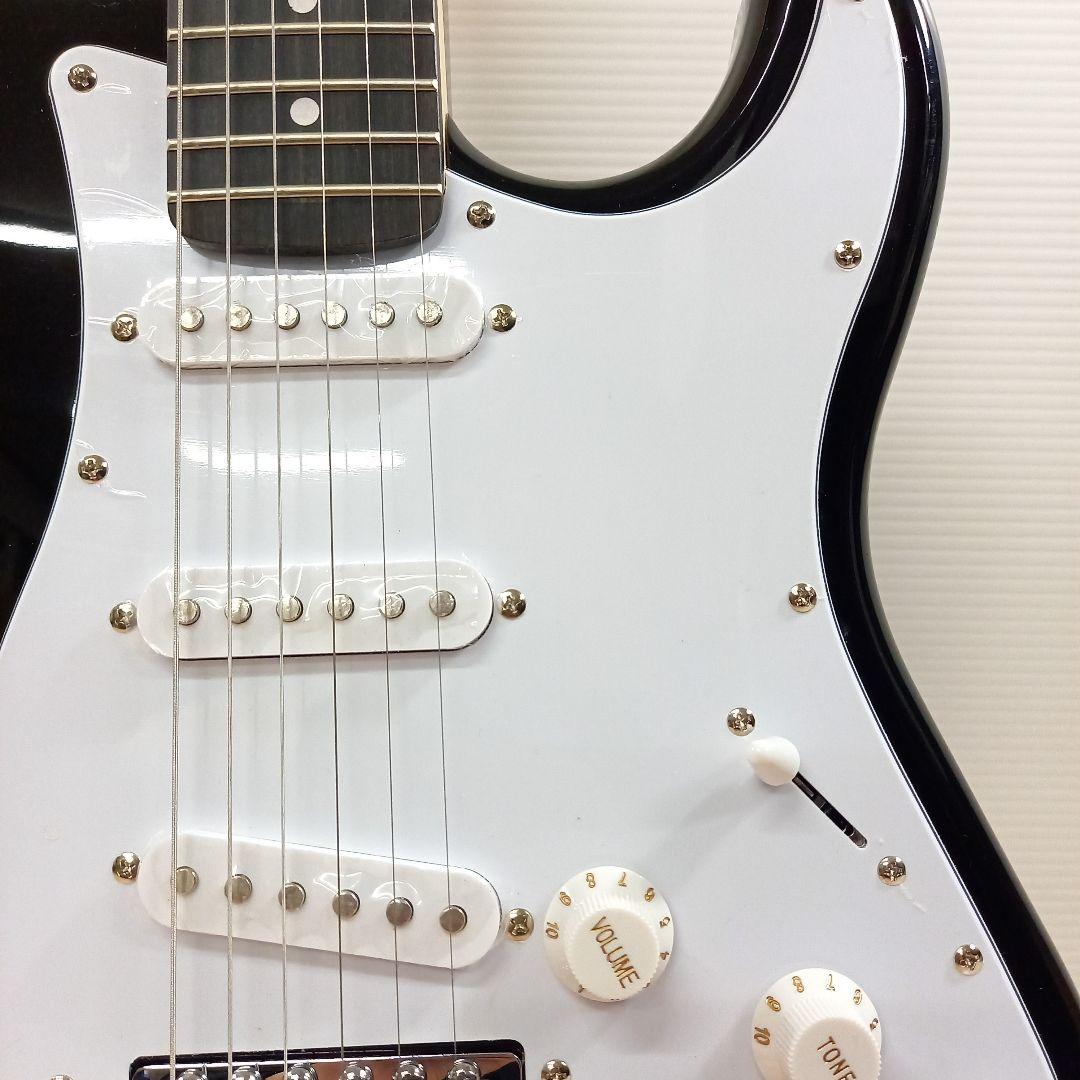 未使用品◎PhotoGenic ストラトキャスター ST-180 ブラック