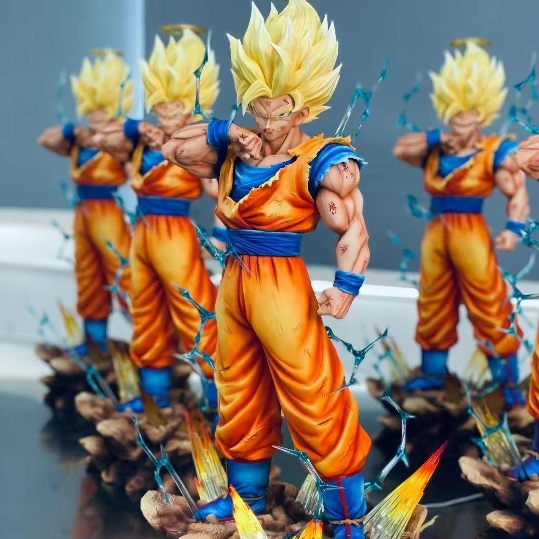 ドラゴンボール　孫悟空　スーパーサイヤ人２　フィギョア
