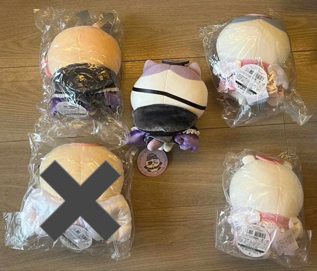 ちいかわ　てんし&あくま　ぬいぐるみS 4体セット