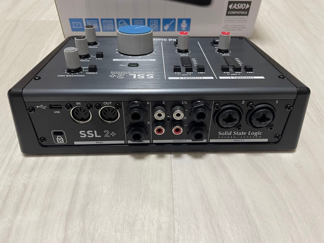 Solid State Logic SSL 2+ オーディオインターフェイス