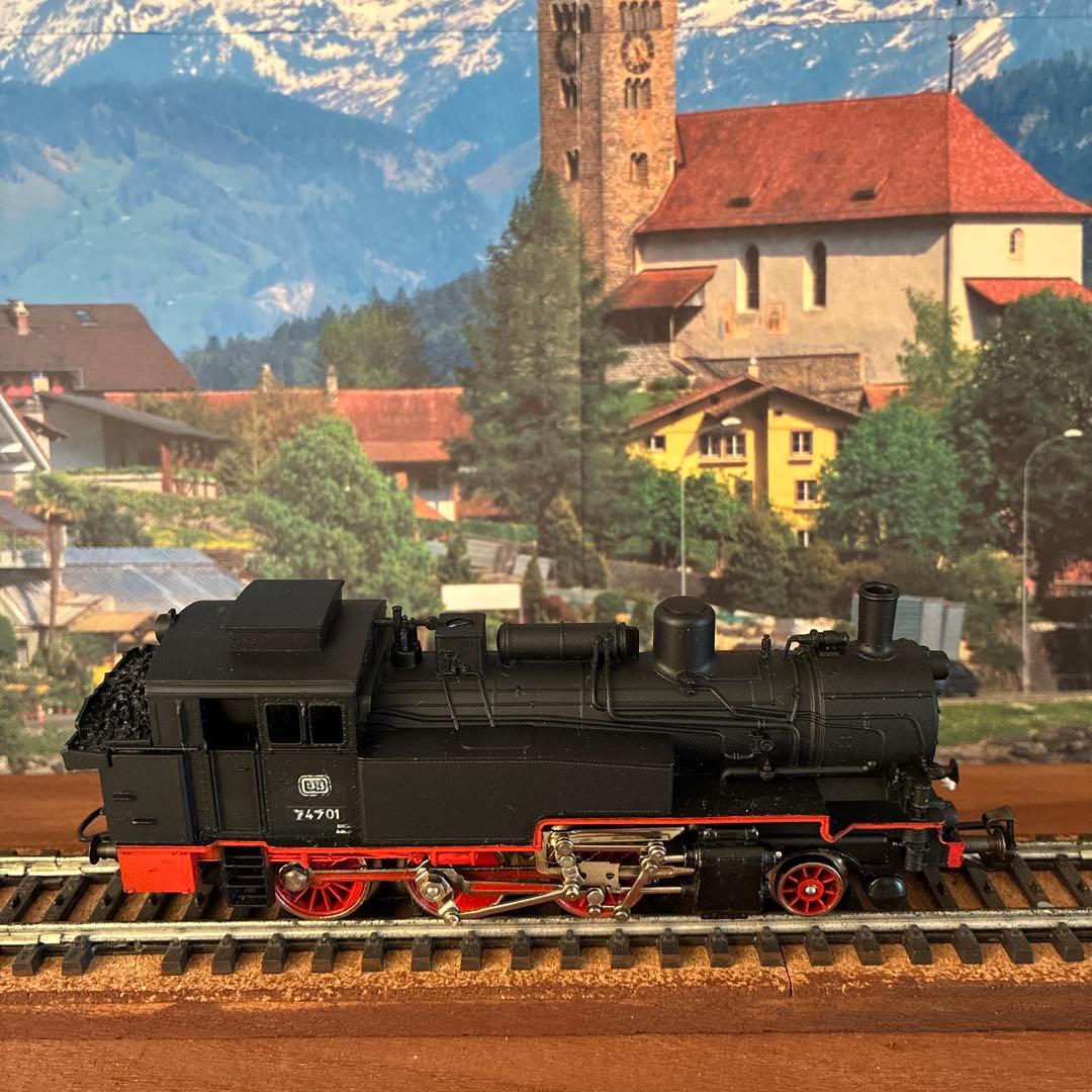メルクリン HO 3095 74形 ドイツ連邦鉄道 タンク機関車 元箱入り 美品