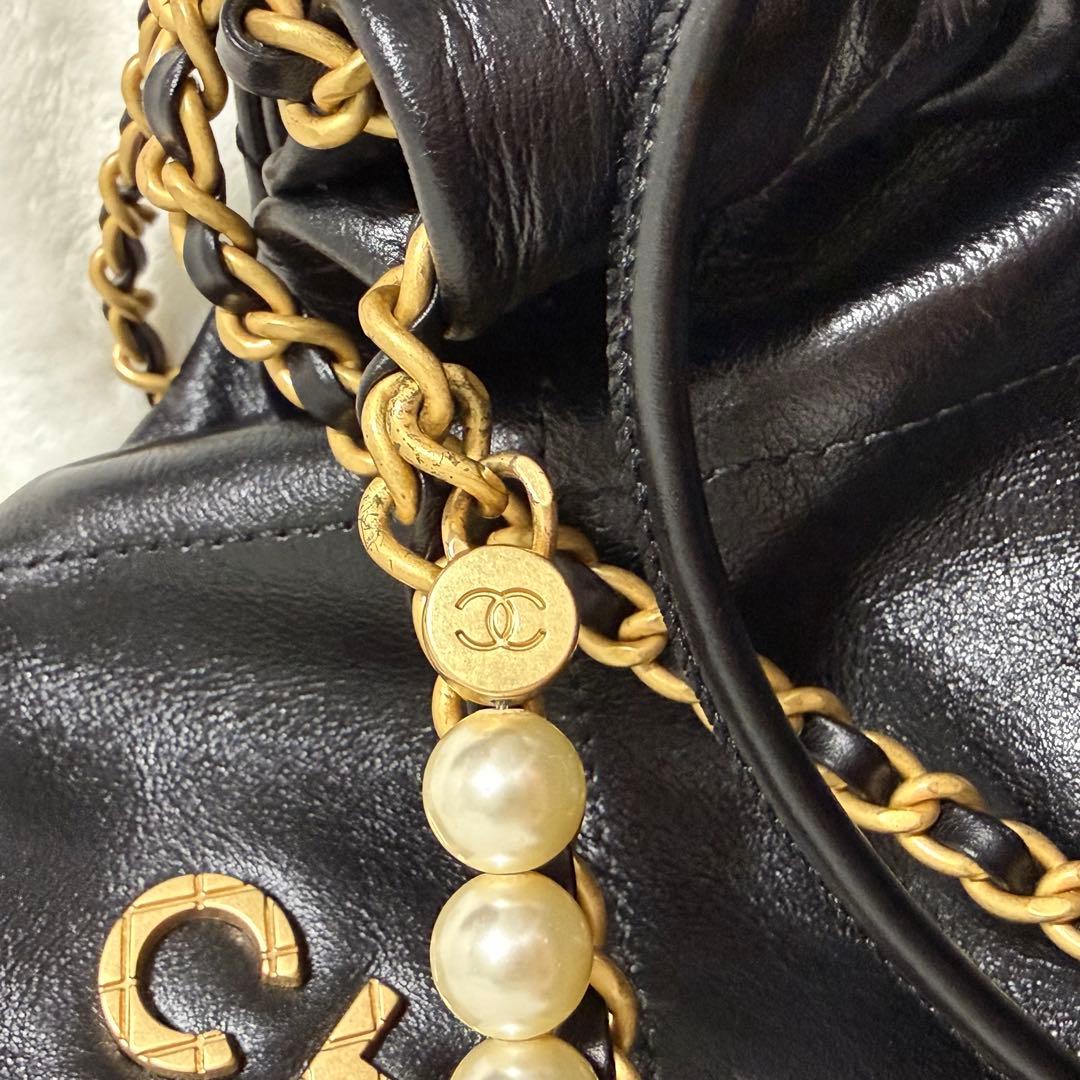 ブラック ミニバッグ　ノベルティ　ショルダーバッグ　CHANEL好きな方おすすめ