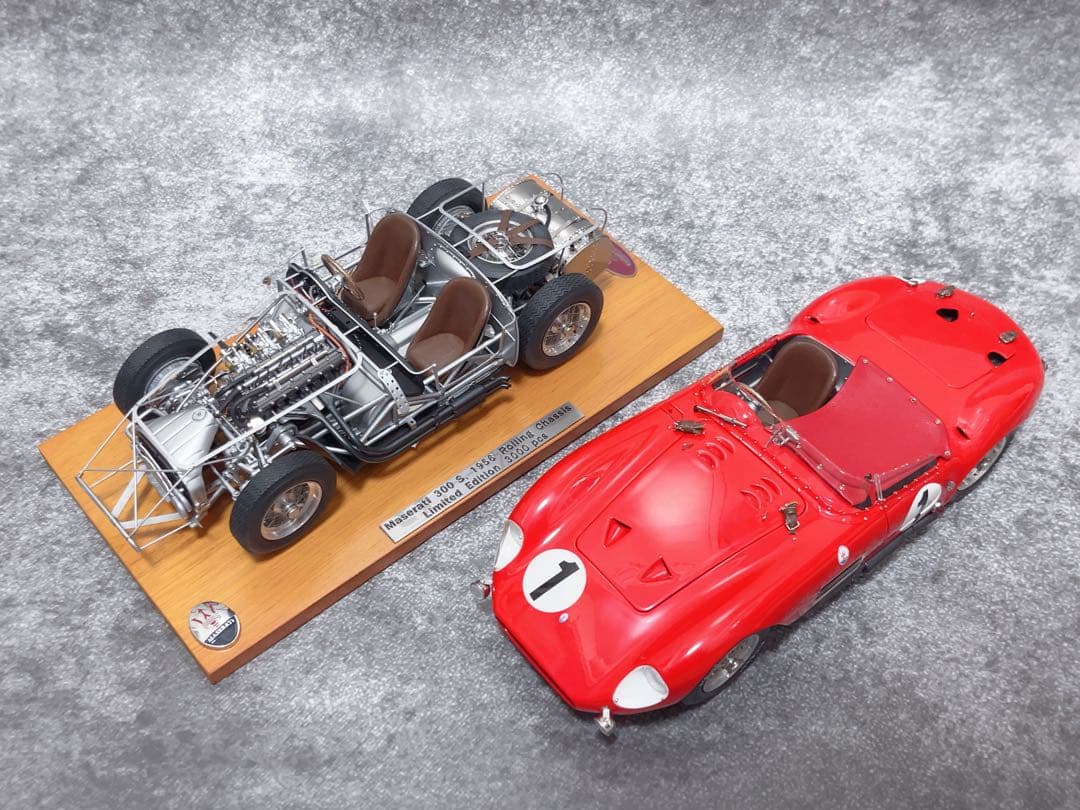 2台セット　CMC 1/18 リミテッドエディション マセラティ 300S