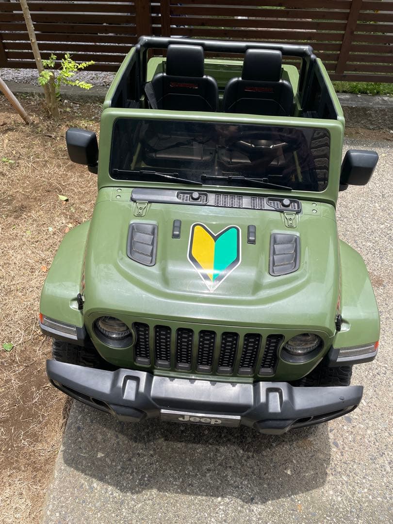 「引き取り希望」　子供用電動自動車　Jeepルビコン　コストコ　ジープ
