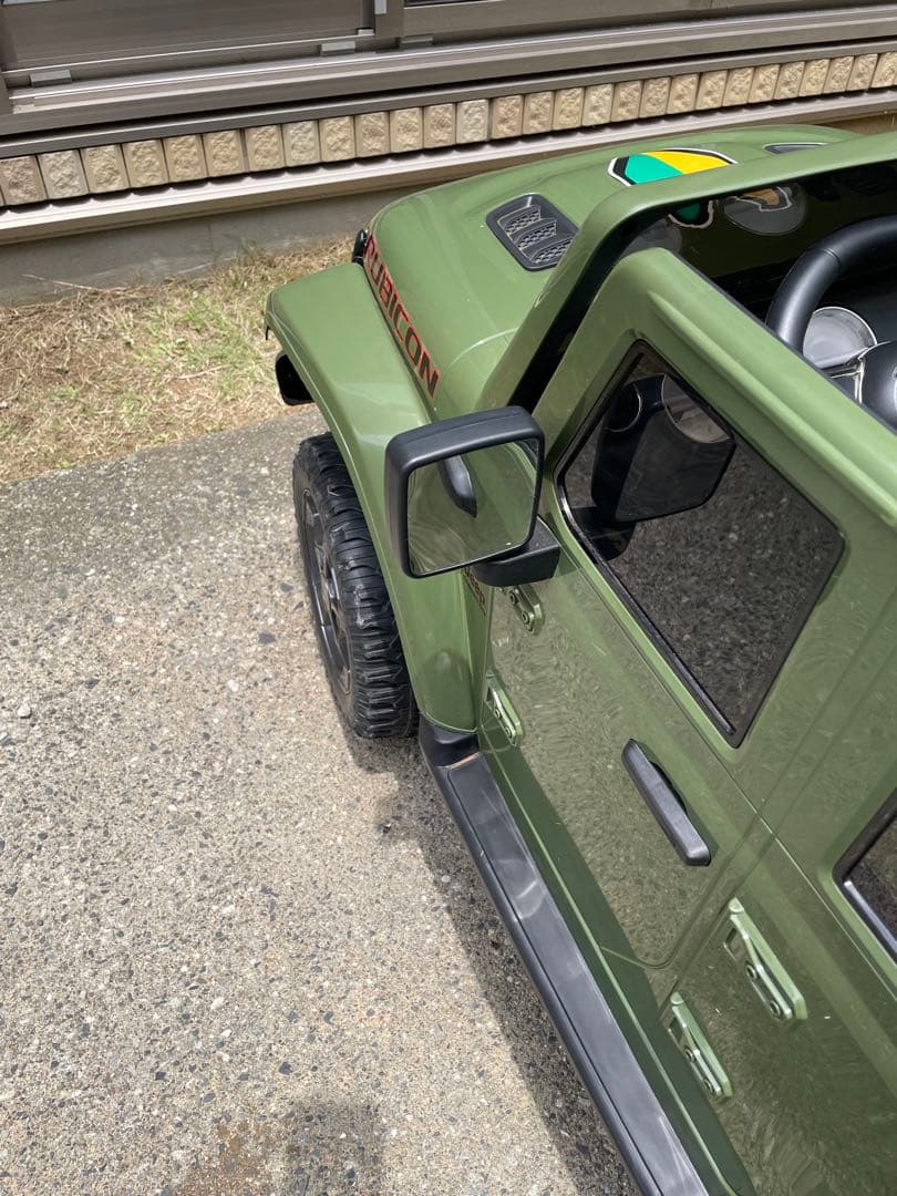 「引き取り希望」　子供用電動自動車　Jeepルビコン　コストコ　ジープ