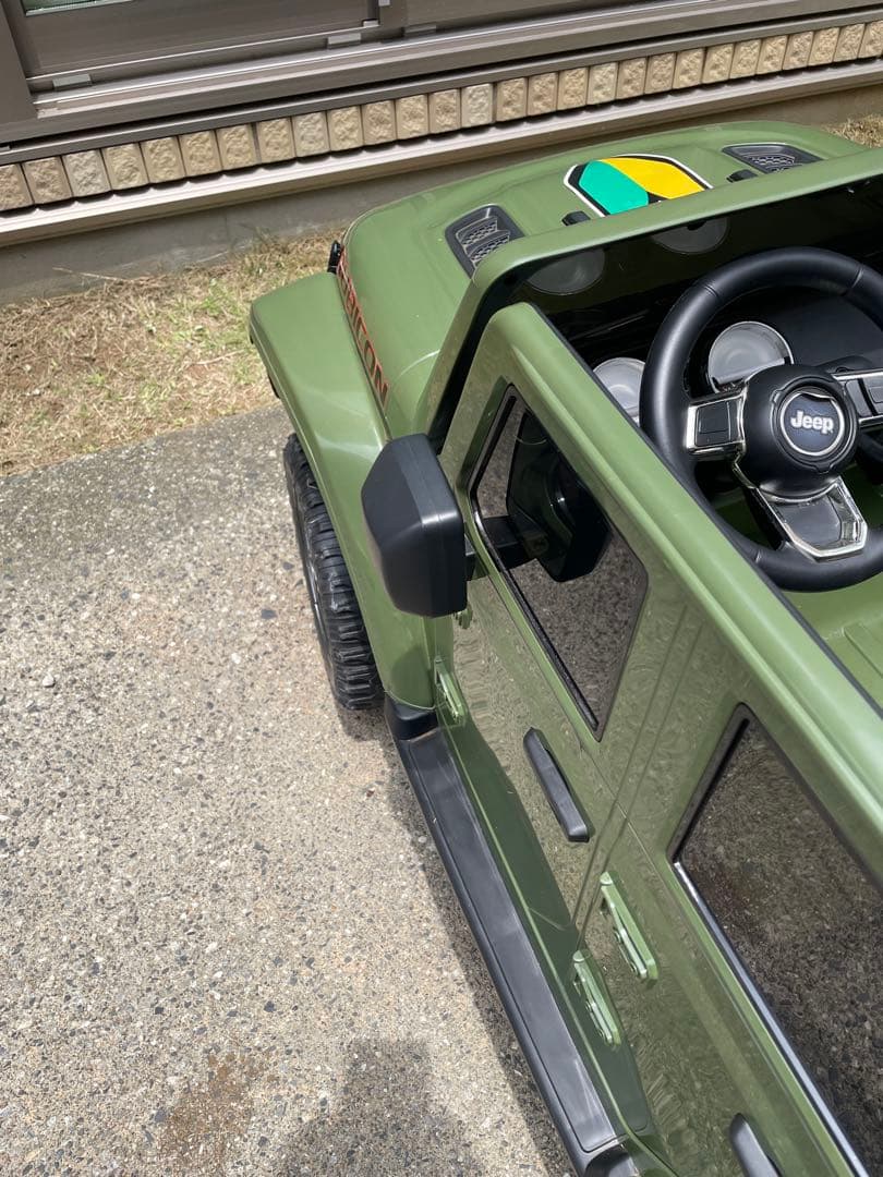 「引き取り希望」　子供用電動自動車　Jeepルビコン　コストコ　ジープ