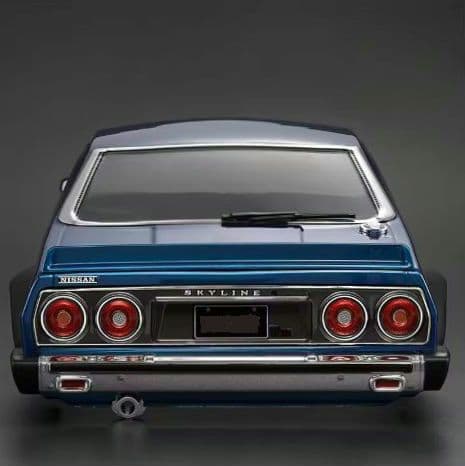 NISSAN SKYLINE ジャパン 1/10 RCカー ボディー ブルー