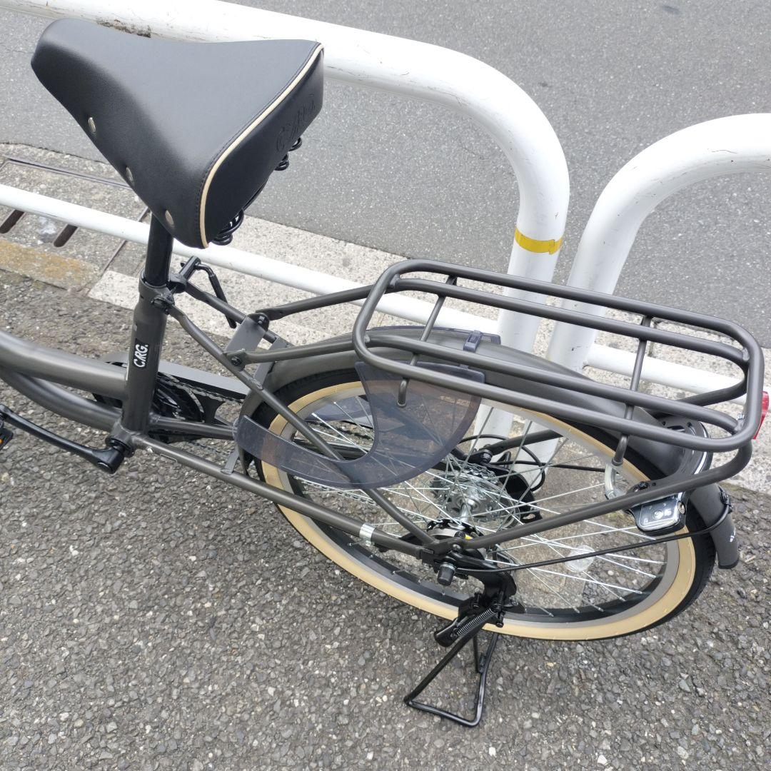 自転車　カーグバケットBAA-L 24インチ 6段変速 オートライト