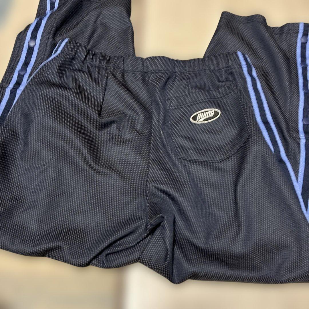 90' 希少　puma旧ロゴ　サイドスナップ　セットアップ　メンズ