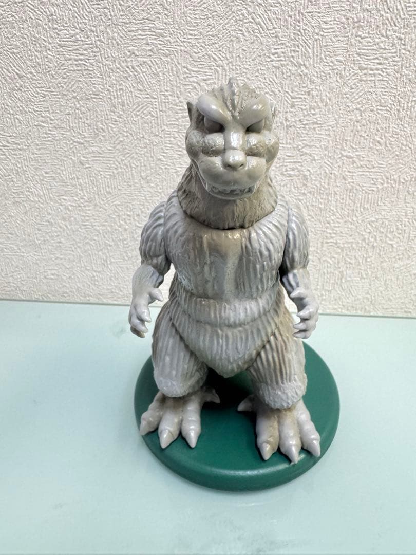 トイグラフ　初代ゴジラ　グレイ形成　台座付き　サンプル　非売品　１点もの