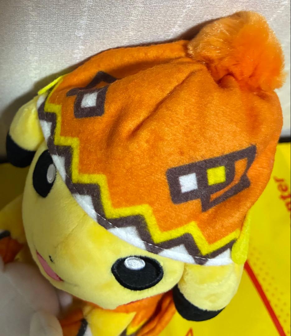 【タグなし】 ポケモンセンター サッポロ 雪まつりのピカチュウ　ぬいぐるみ