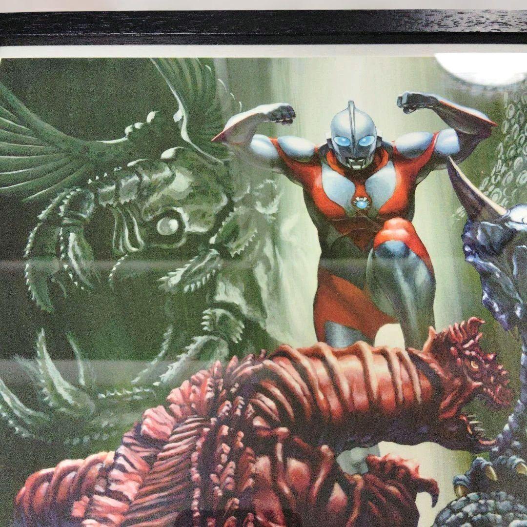 特撮　ウルトラマンパワード　絵画　円谷プロ　石巻市　石ノ森漫画館　怪獣絵師・開田