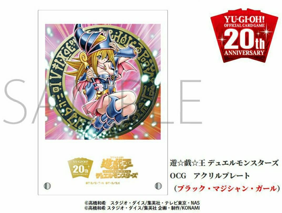 【新品】【YCSJ】 アクリルプレート ブラックマジシャンガール&閃刀姫-レイ