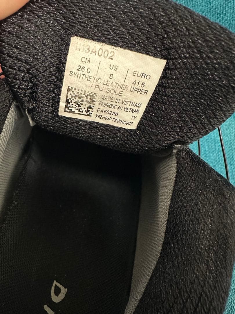 （状態良）アシックスシューズ　26cm asics ダイアルスペアパーツキット付