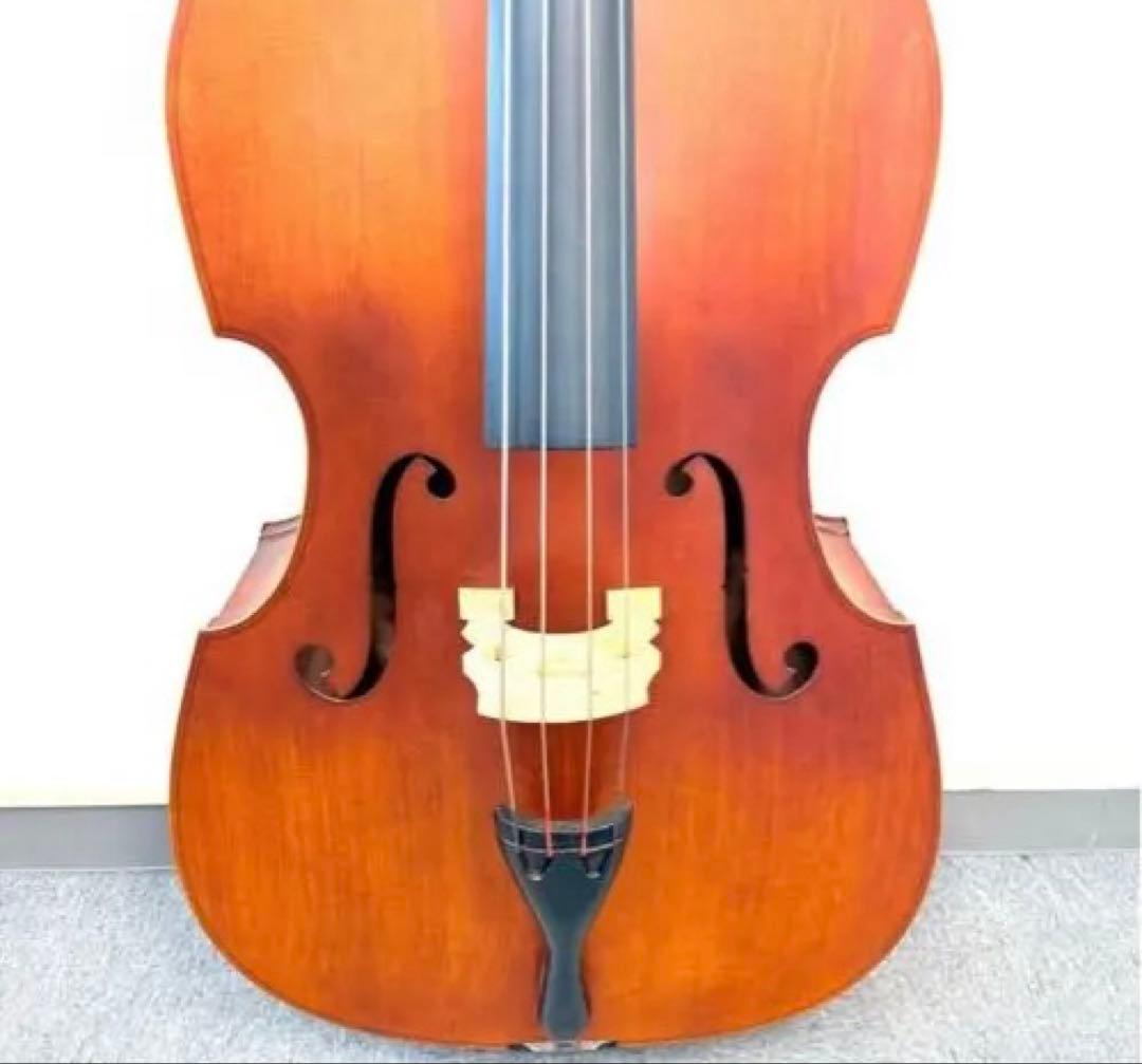 Hallstattコントラバス「WBS-800」木製 4弦[スタンドもお渡し可]