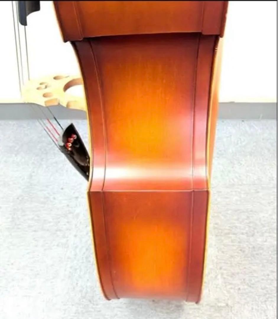 Hallstattコントラバス「WBS-800」木製 4弦[スタンドもお渡し可]