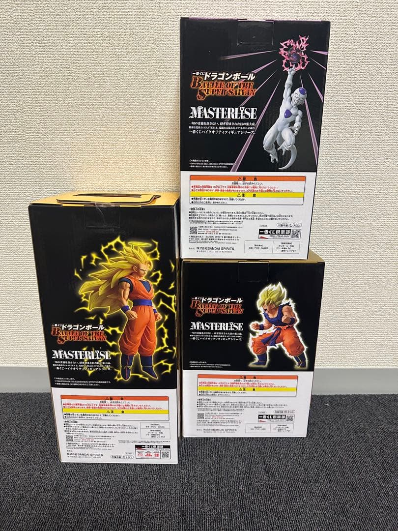 一番くじドラゴンボール　A,B,C賞3体セット　下位賞48点