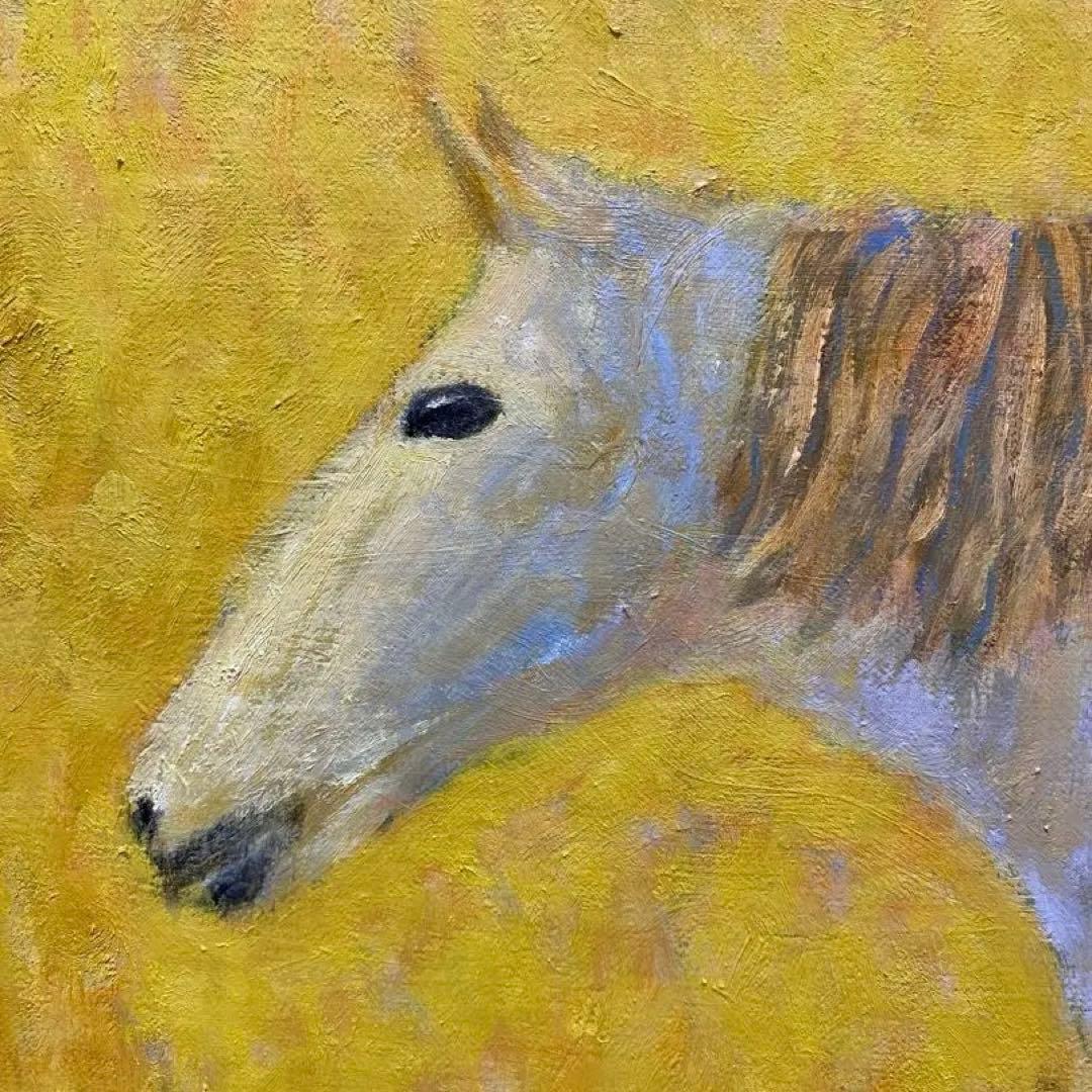Heart of Gold 油彩画 F25 絵画 風景画 人物画