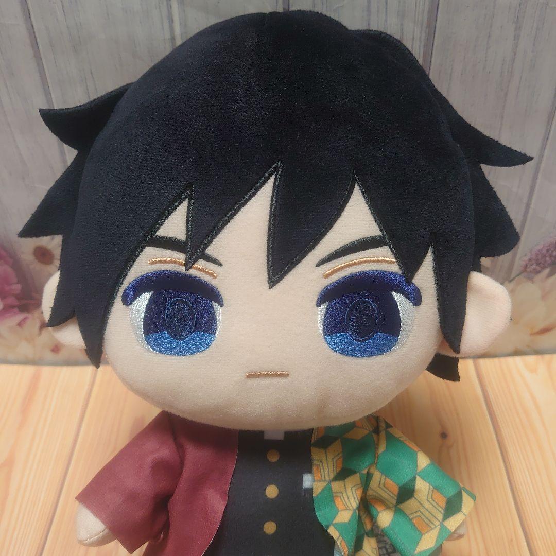 アニメ 鬼滅の刃 ぬいぷりけおすわりBIG 冨岡義勇 ぬいぐるみ ぬいぷりけ ②