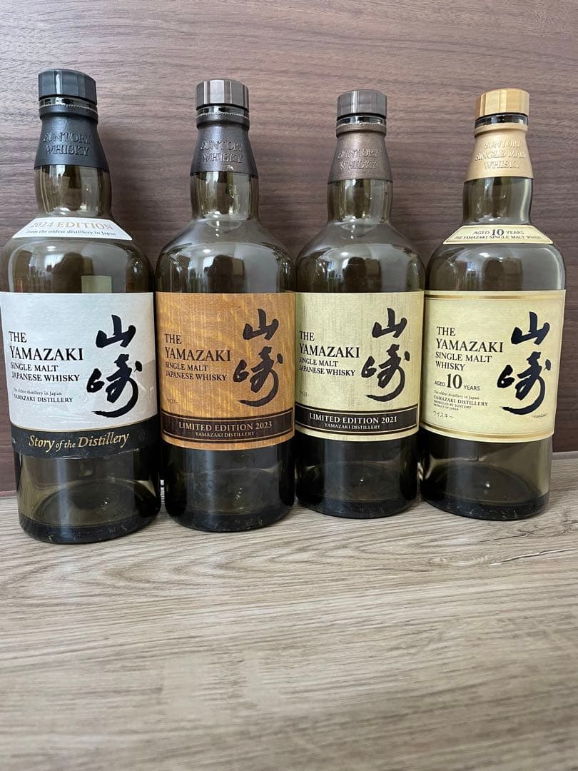 値下げ！【空瓶】山崎・白州・余市・竹鶴　12本セット