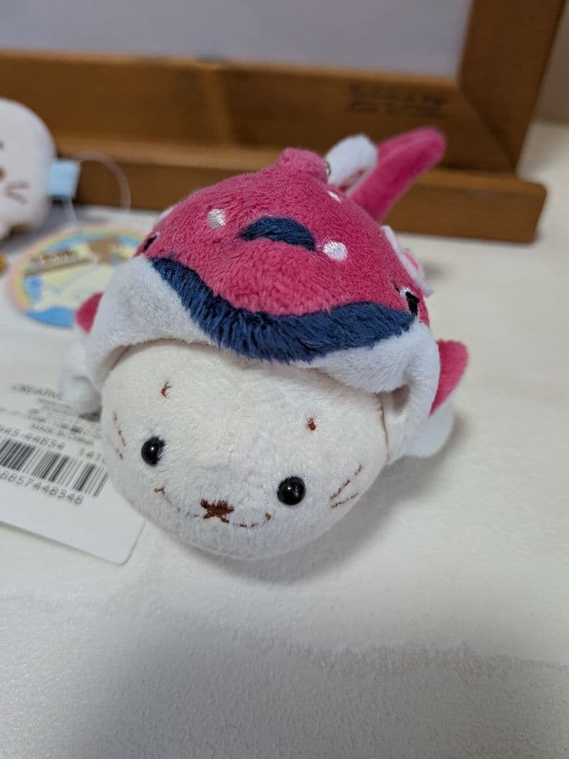 沖縄美ら海水族館×JAL しろたんジンベエジェットに変身　ぬいぐるみ