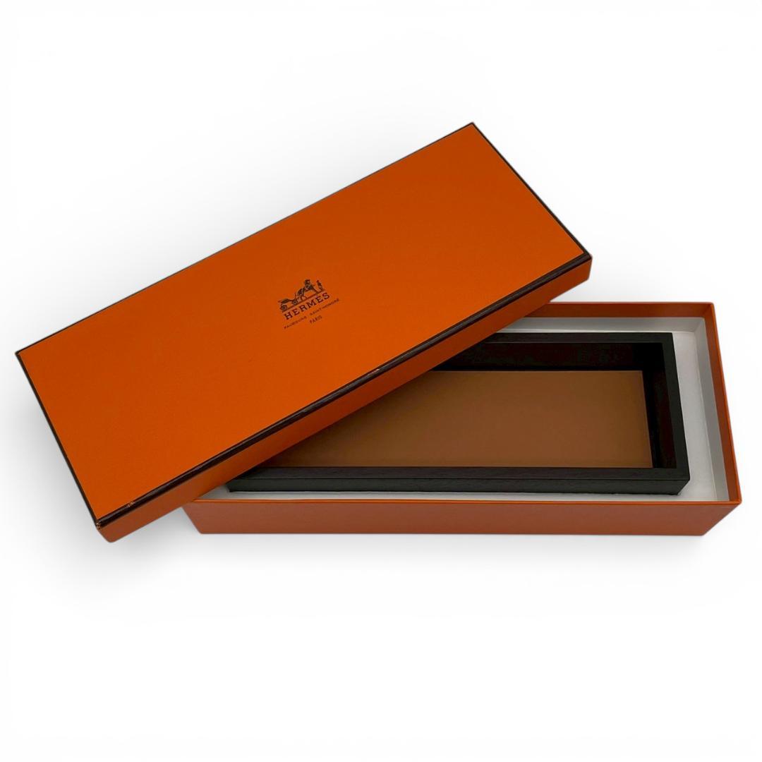 Y【新品未使用】エルメス Hermes ペンケース ウッド