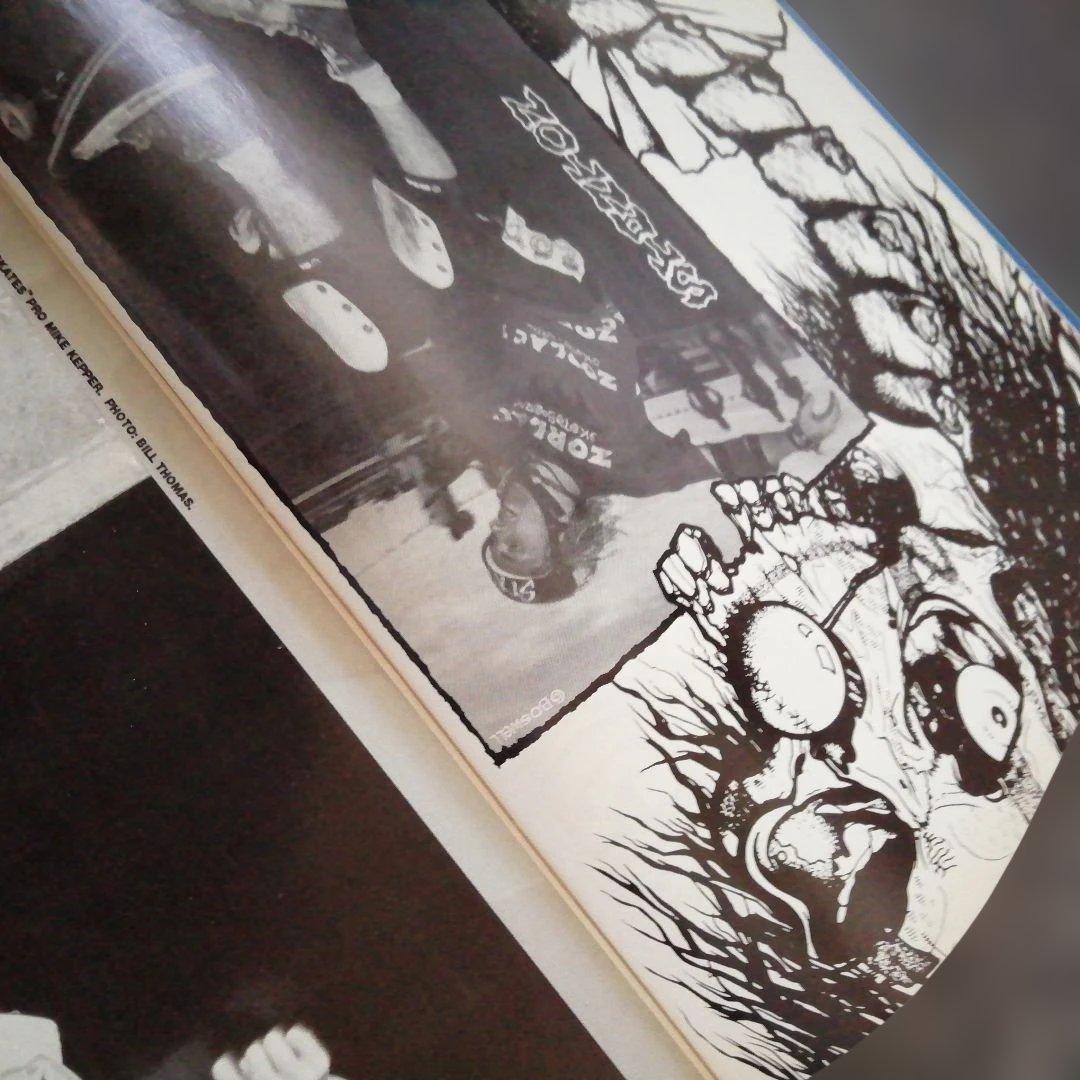 SLAP skateboard magazine THRASHER　Ollie