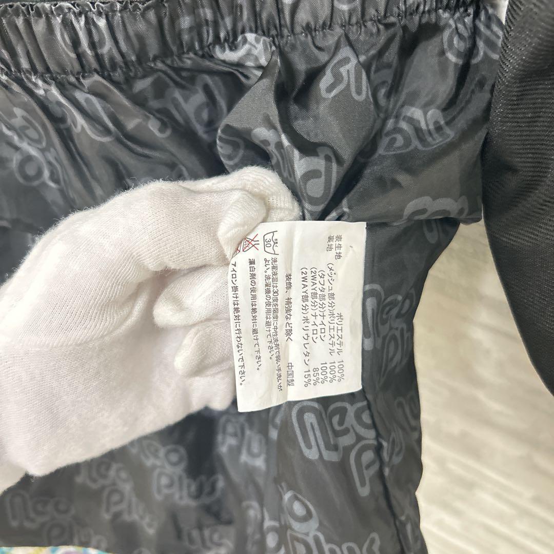 ネオプラス✨スノーボード ジャケット 花柄 Mサイズ 白　ウィンター　スポーツ