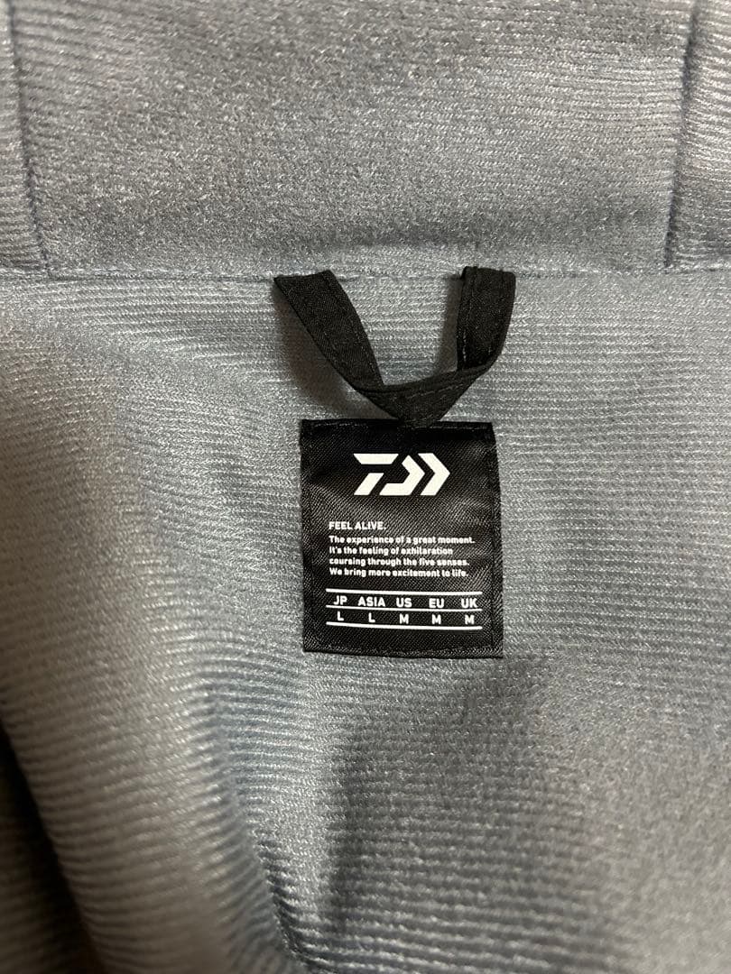 DAIWA レインマックス　ウィンタースーツ　 Lサイズ ブラック