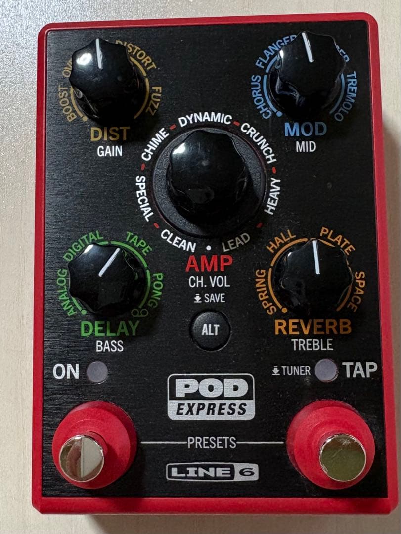 LINE 6 POD Express ギターエフェクター