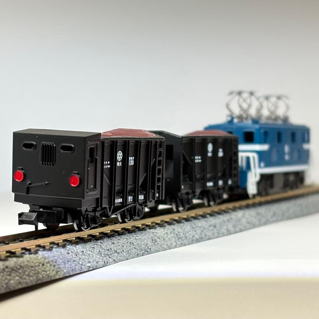 Nゲージ 秩父鉄道 デキ100形タイプ ヲキフ　ヲキ付き 【鉄道模型コンテスト】