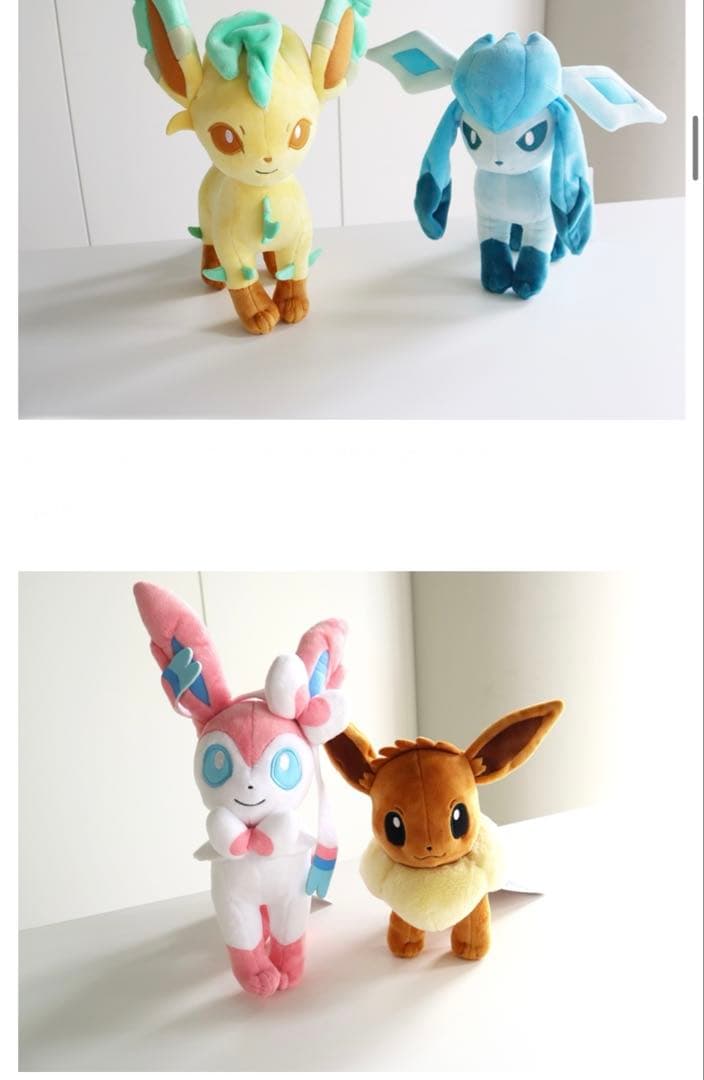 【2021年】ぬいぐるみ イーブイ 進化系 9体セット　【ポケモンセンター限定】