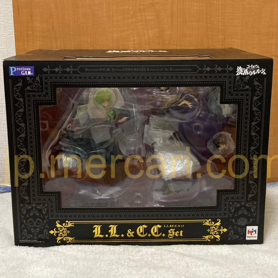 未開封 コードギアス 復活のルルーシュ L.L.＆C.C.セット フィギュア