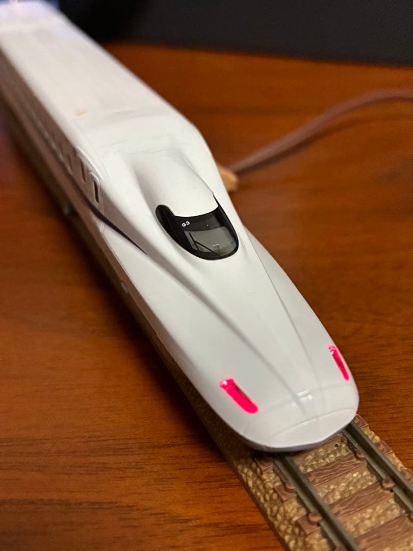 N700A新幹線8両　kato ライト点灯動力動作確認済