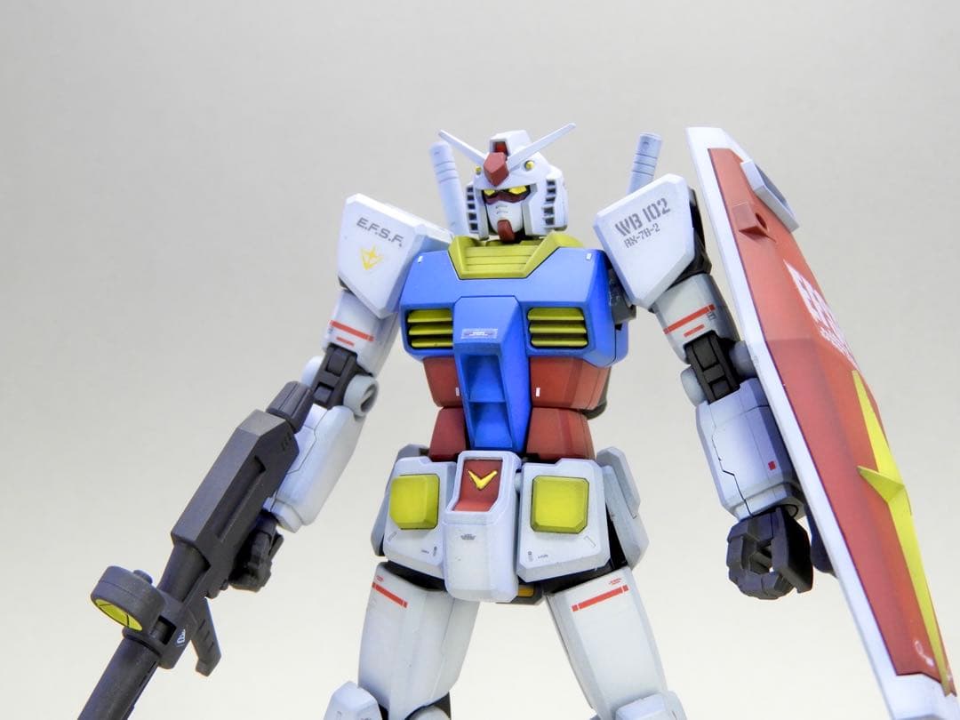 HGUC ガンダム 全塗装 / ガンプラ 完成品