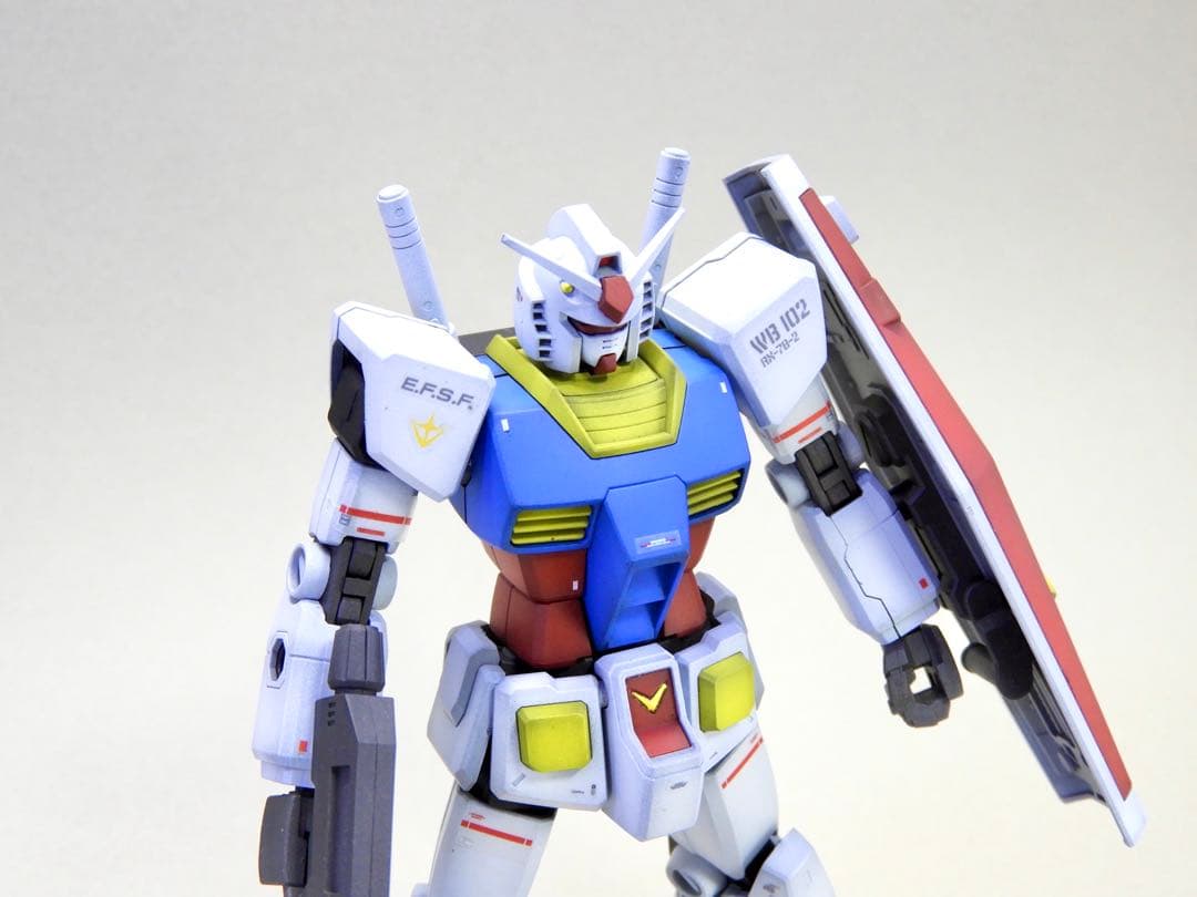 HGUC ガンダム 全塗装 / ガンプラ 完成品