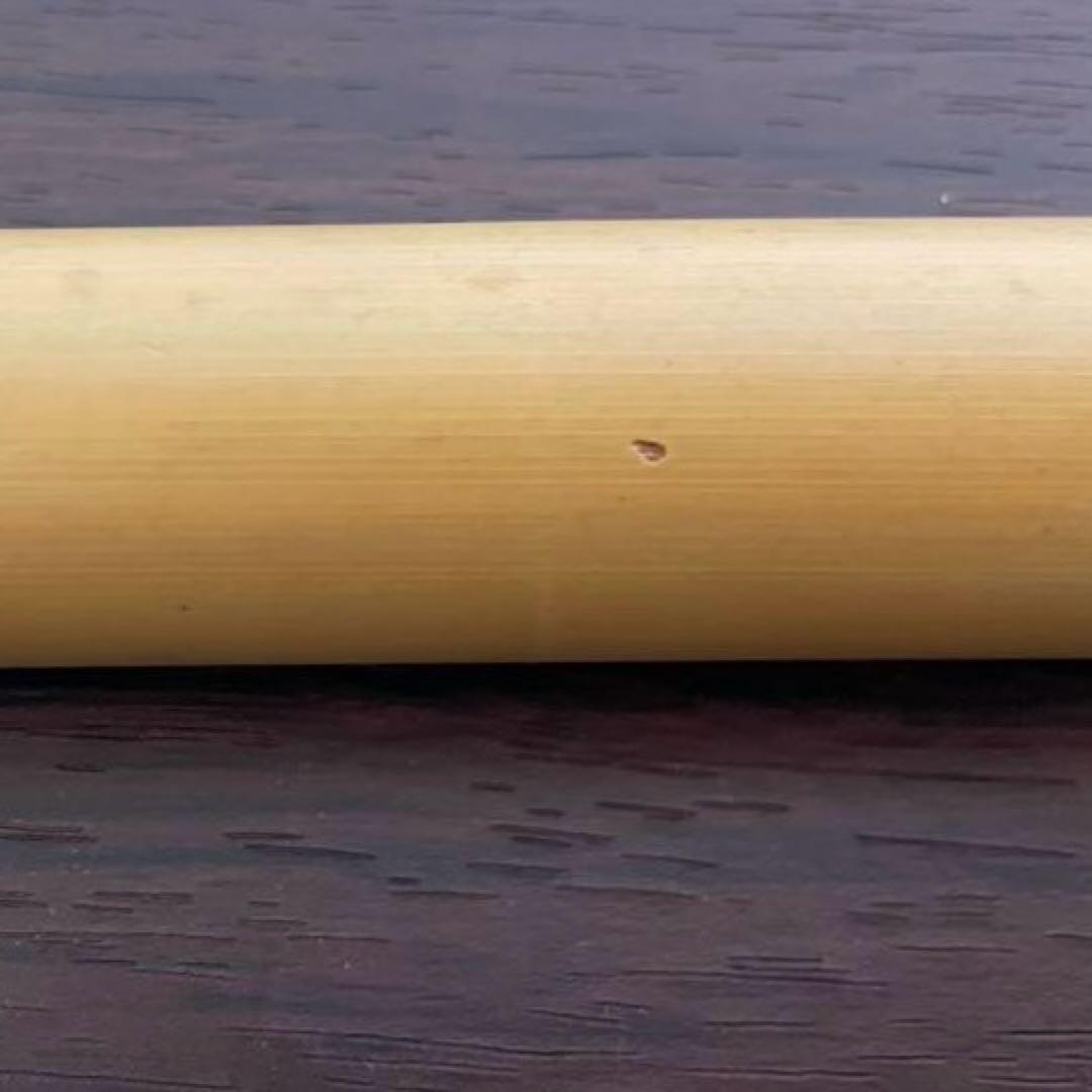 大塚竹管楽器 古典調 獅子田 竹峰 彫込両巻 七つ穴 四本調子 篠笛
