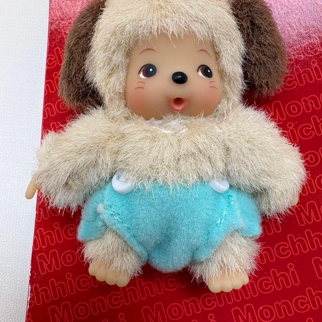新品 EU限定 ベビチッチ イヌ キーホルダー monchhichi 2260