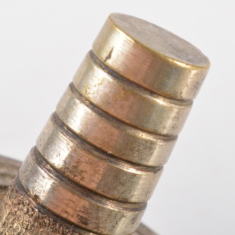 茶道具　古銅　独楽　茶釜　蓋置　時代箱　V　R6583