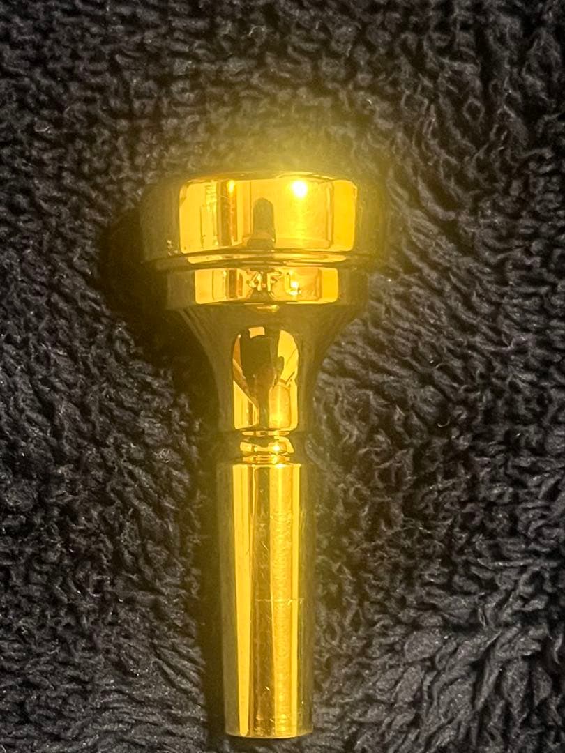 Denis Wick 4FL フリューゲルホルン　マウスピース　金メッキ