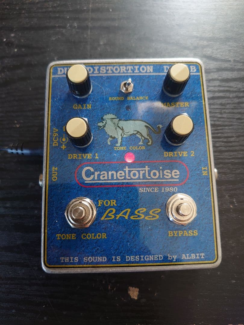 ベース Cranetortoise dual distortion DD-1B