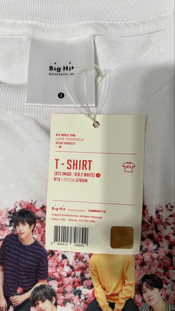Bts LoveYourself speak yourself パーカー
