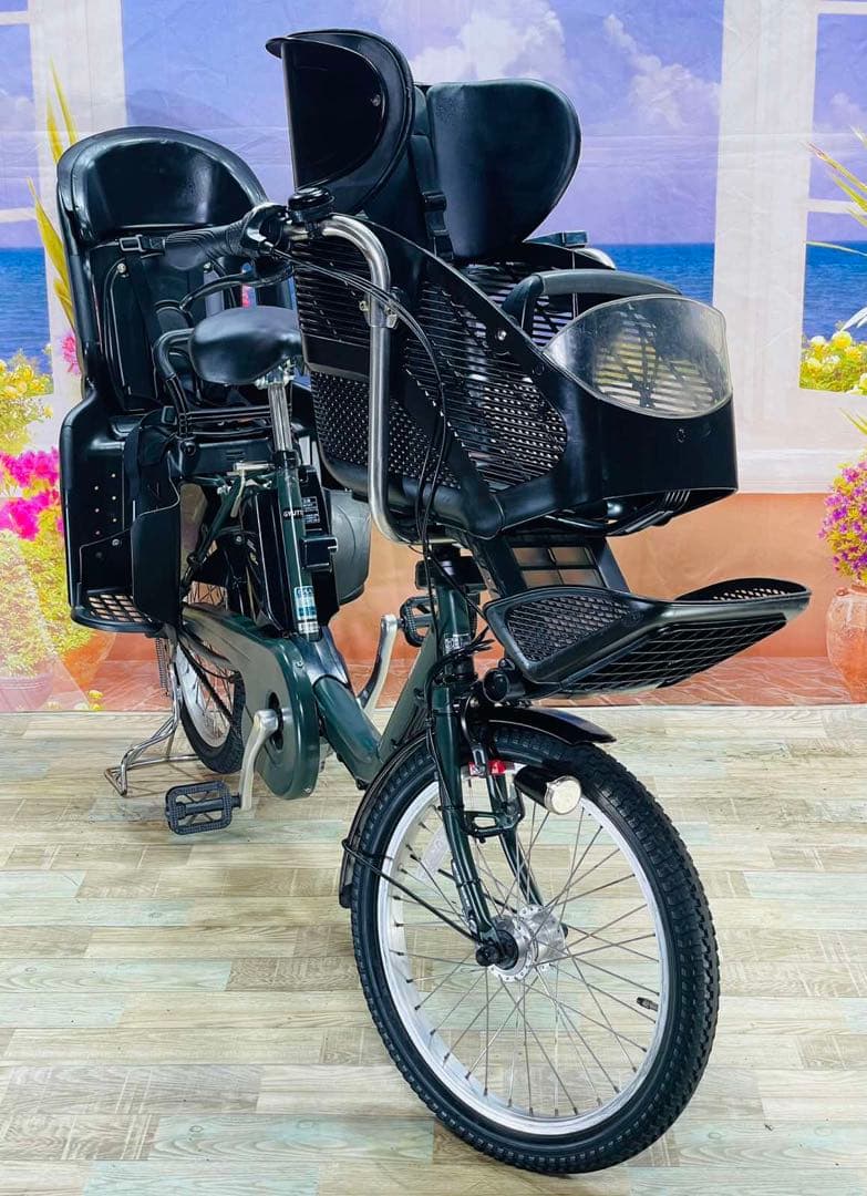 限定価格！パナソニックギュット⭐️13AH！子供乗せ電動アシスト自転車Y2767